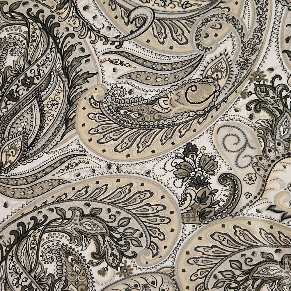 Paisley print Croft & Barrow women's large short sleeve 100% cotton top - Picture 2 of 5